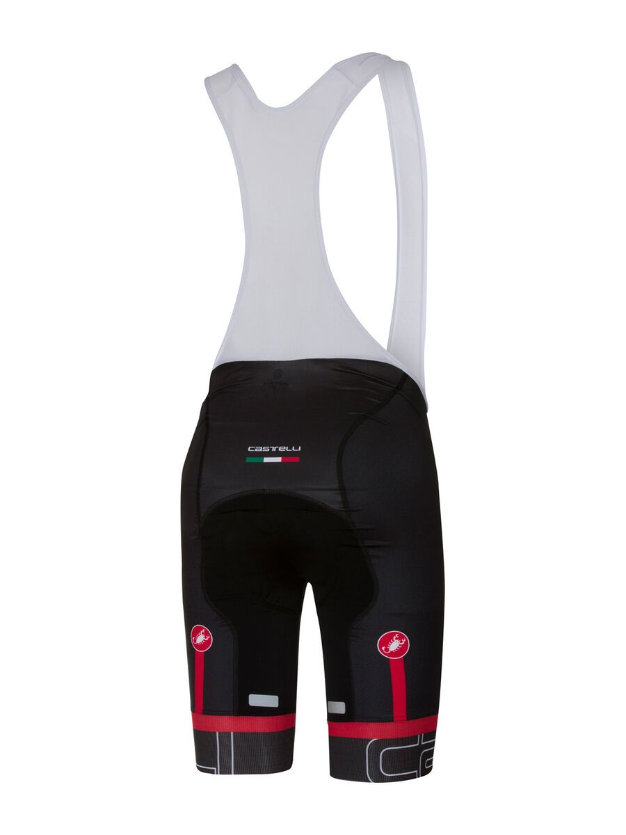 Castelli Volo Bibshort, black/white - Bild 2