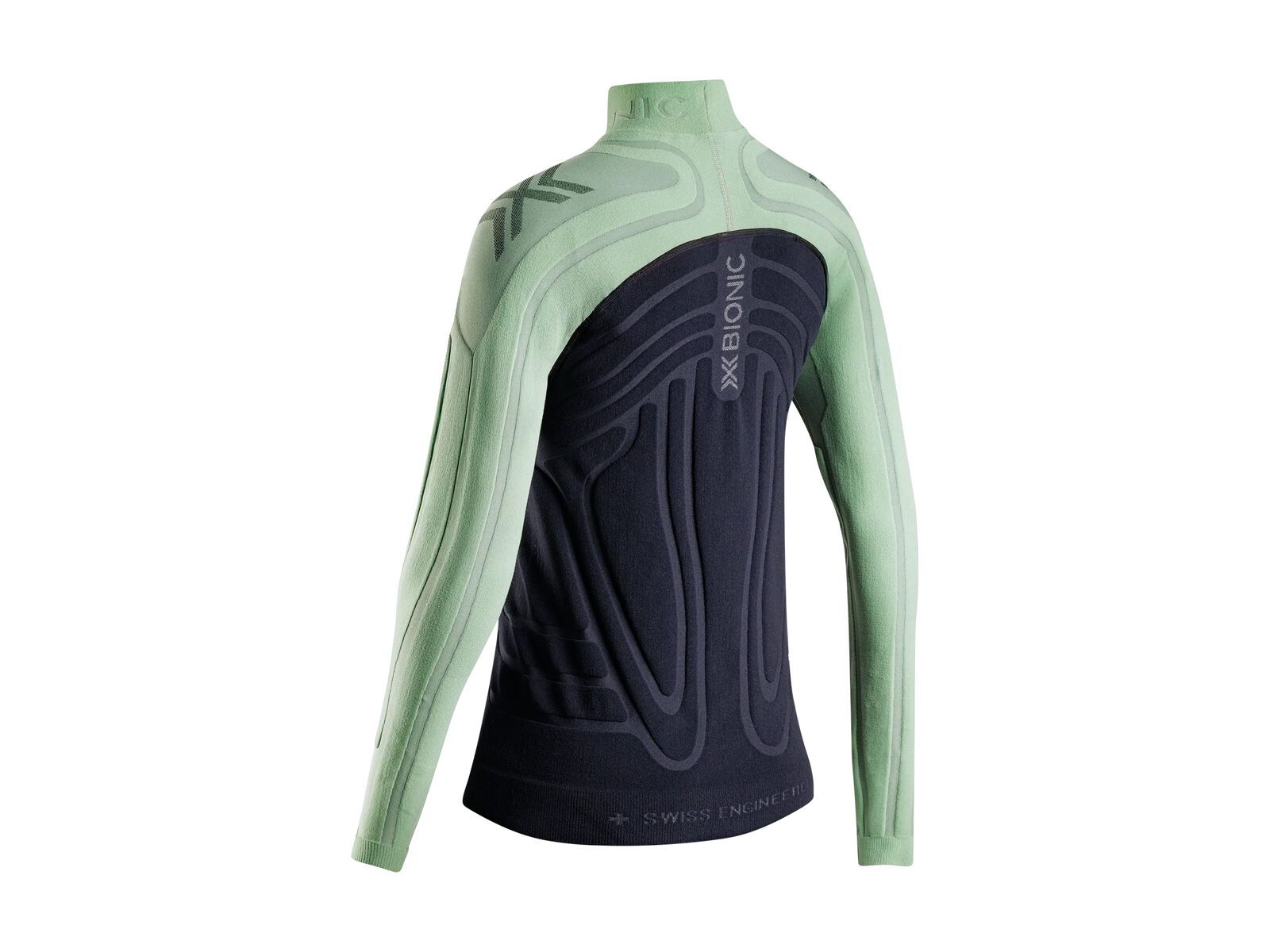 X-Bionic Heatloop Shirt LS Wmn, digital lime/x black - Bild 2