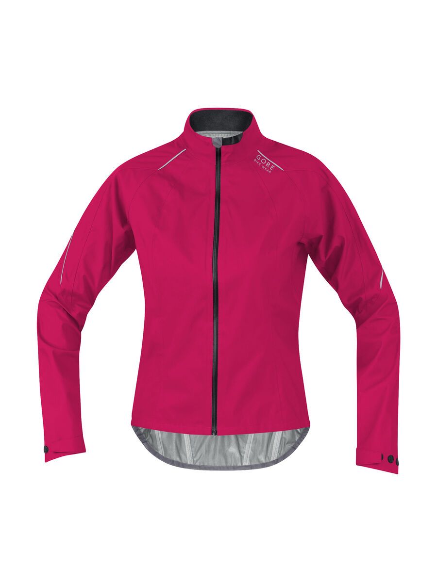 Gore Bike Wear Power Gore-Tex Active Lady Jacke, jazzy pink asteroid grey - Bild 1