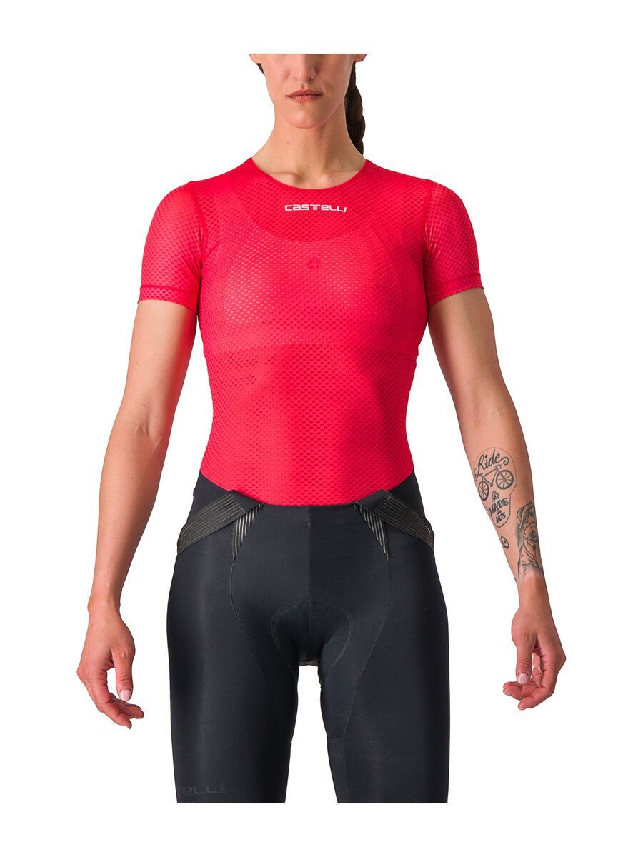 Castelli Pro Mesh W Short Sleeve, hibiscus - Bild 1