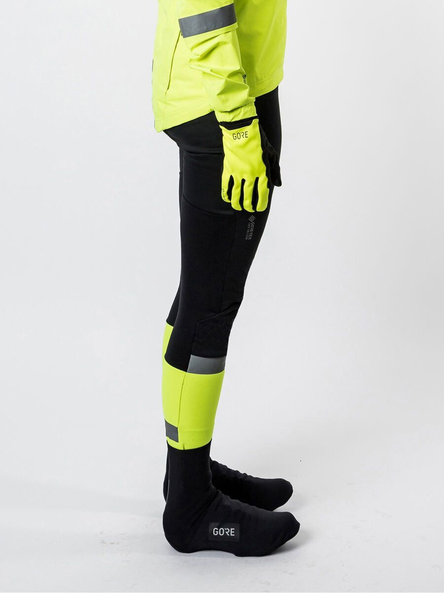 GOREWEAR Ability Windstopper Thermo Trägerhose+ Damen, black/neon yellow - Bild 5