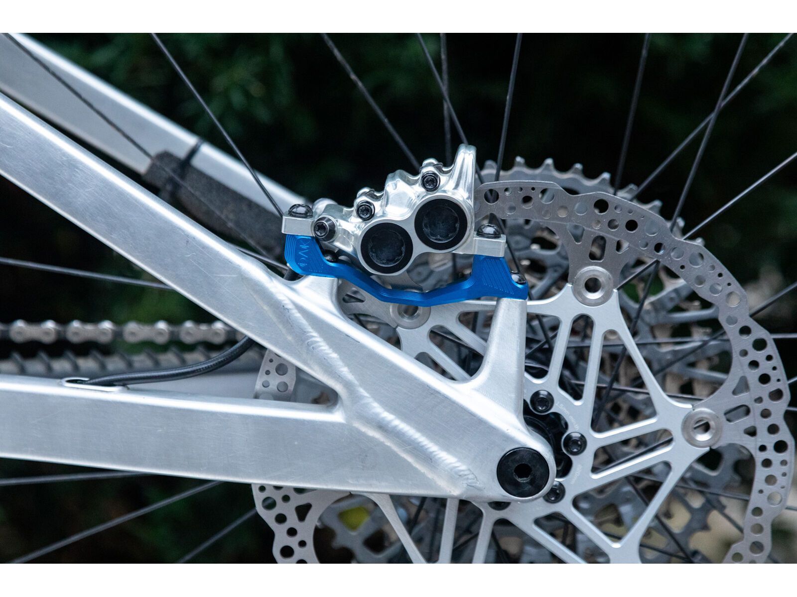 OAK Components Plasmadapt Bremsadapter PM +40/43 mm, blue - Bild 2