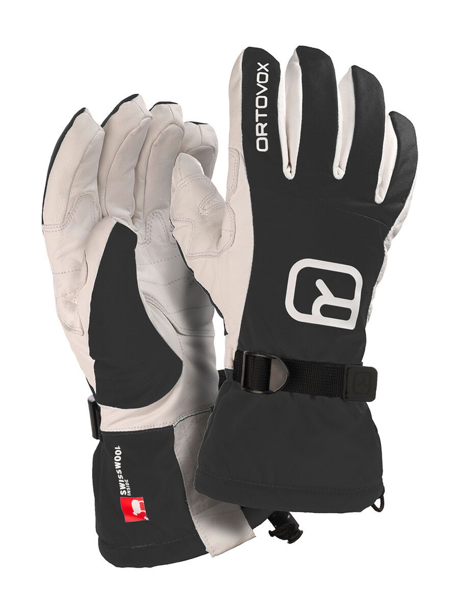 Ortovox Swisswool Glove Freeride, black raven - Bild 1