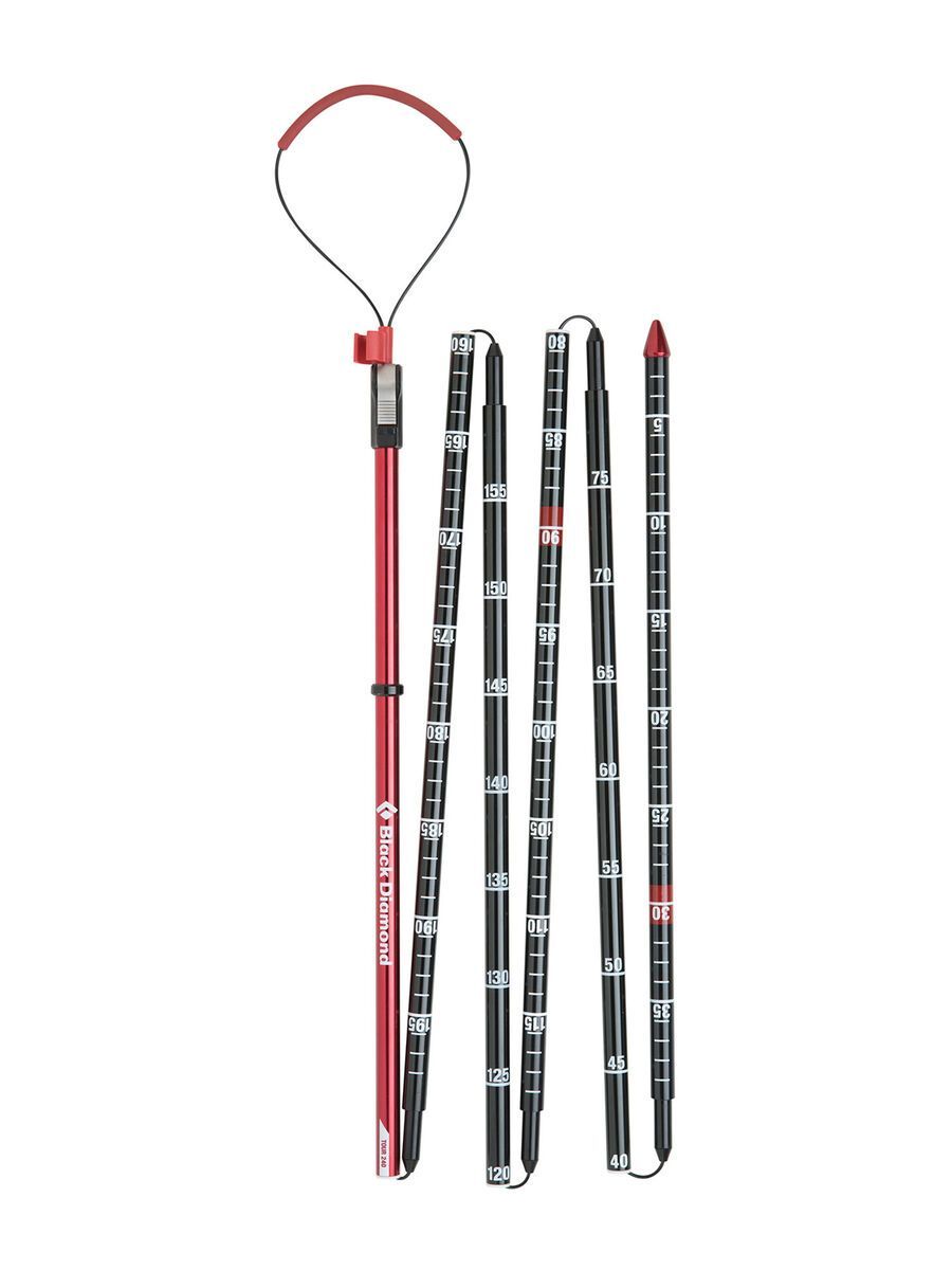 Black Diamond Quickdraw Probe Tour 240, fire red - Bild 1
