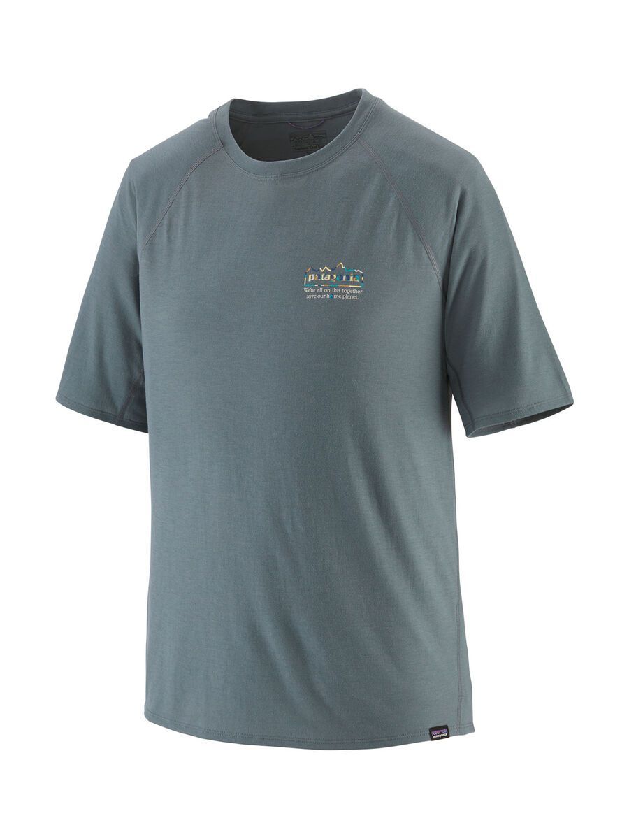 Patagonia Men's Capilene Cool Trail Graphic Shirt, unity fitz: nouveau green - Bild 1