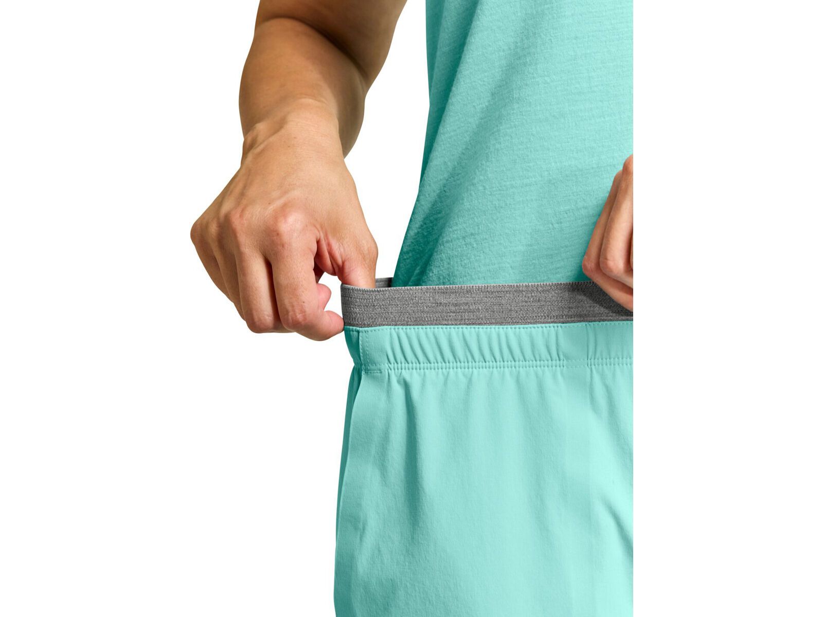 Ortovox Merino Shield Ultra Light Piz Selva Shorts W, ice waterfall - Bild 3