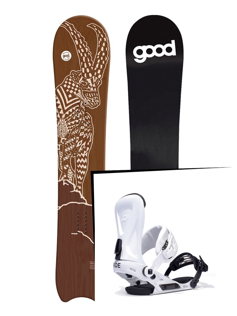 Set: goodboards Capra 2017 + Ride Revolt (1770165S) - Bild 1