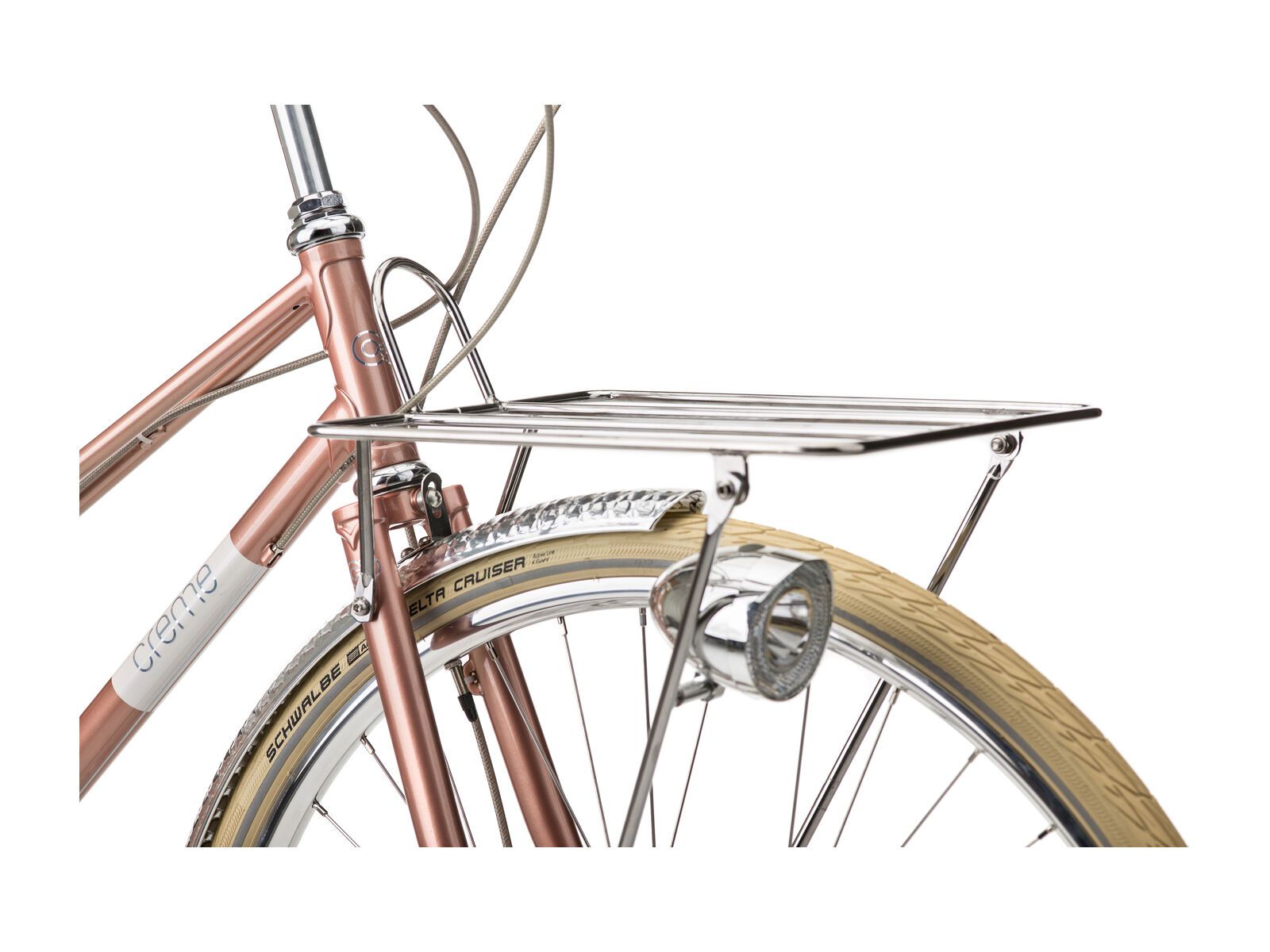 Creme Cycles Caferacer Lady Solo Disc, old gold - Bild 7