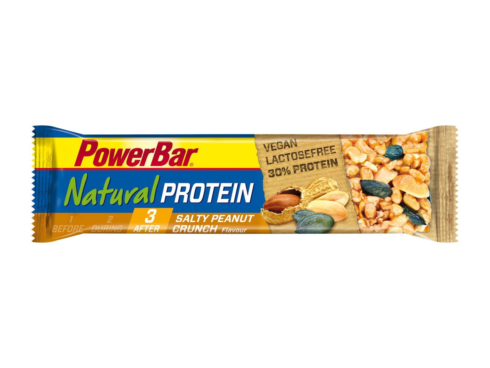 PowerBar Natural Protein (Vegan) - Salty Peanut Crunch - Bild 1