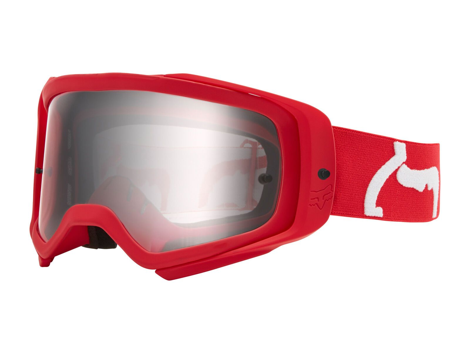 Fox Airspace Prix Goggle Clear, flame red - Bild 1