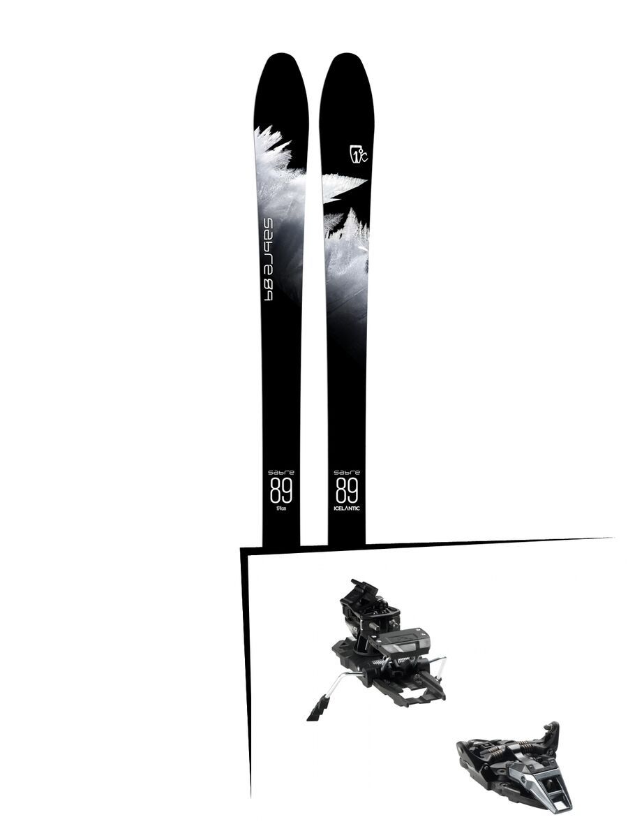 Set: Icelantic Sabre 89 2018 + Dynafit ST Rotation 10 black - Bild 1