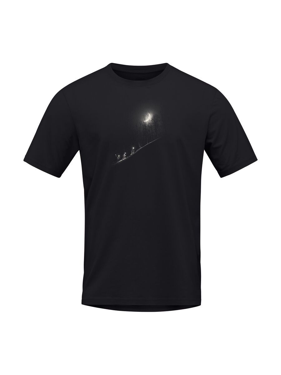 Norrona /29 cotton tamok moon T-Shirt M's, caviar - Bild 1