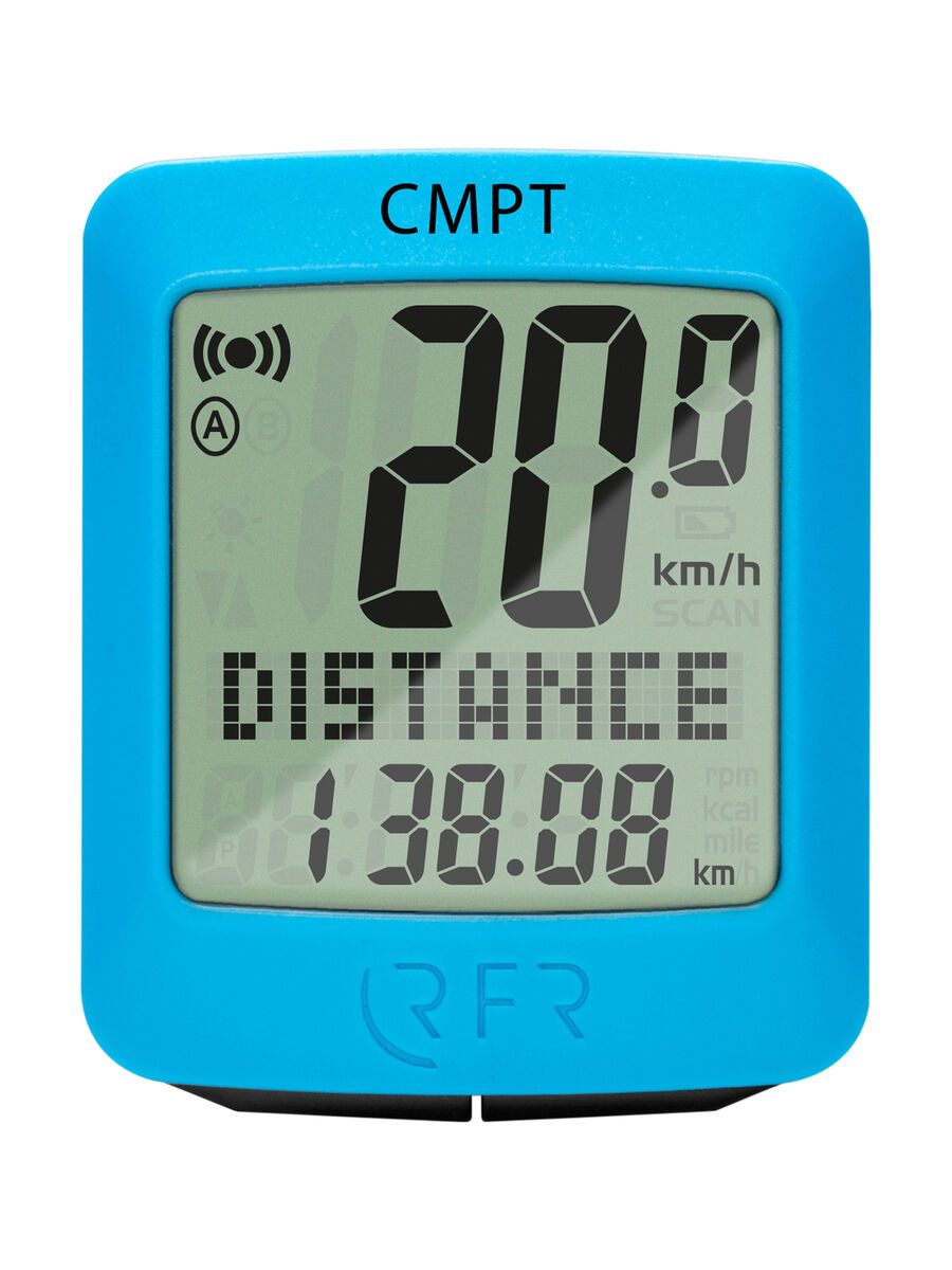 Cube RFR Fahrradcomputer CMPT, blue - Bild 1