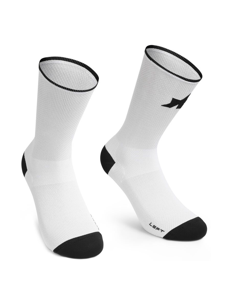 Assos RS Superleger Socks S11, white series - Bild 1