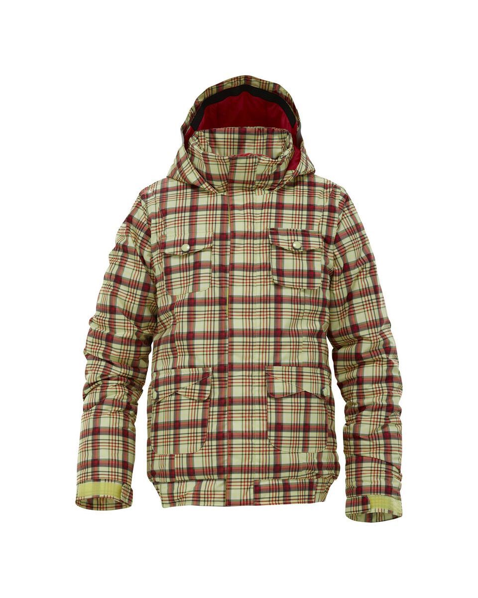 Burton Girls Twist Bomber Jacket, Funshine Candy Plaid - Bild 1