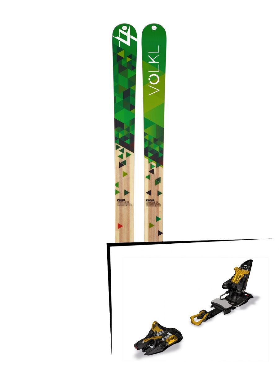 Völkl Set: Nunataq 2015 + Marker Kingpin 10 - Bild 1