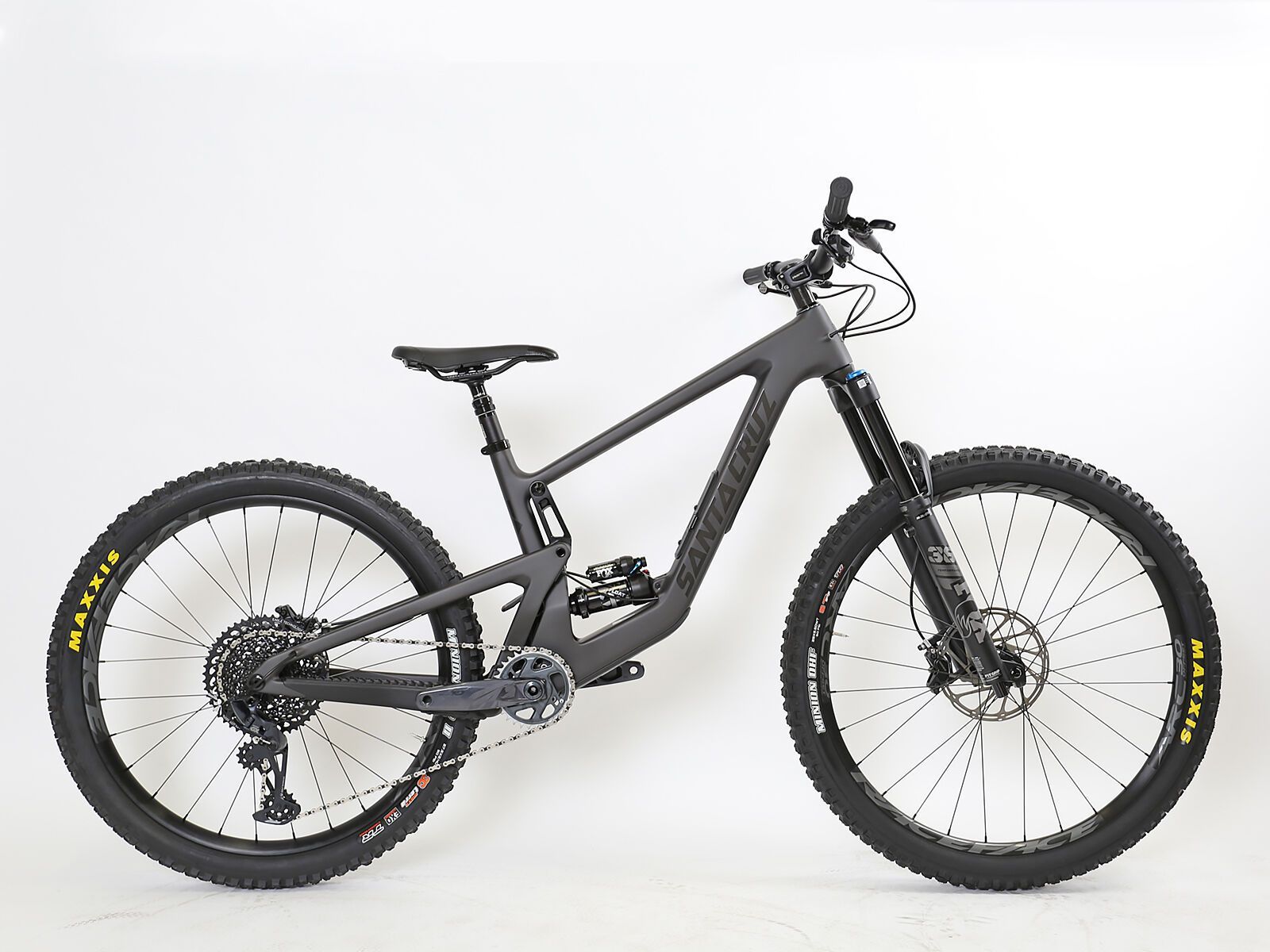 ***2. Wahl*** Santa Cruz Bronson C / S / MX matte dark matter - Bild 9