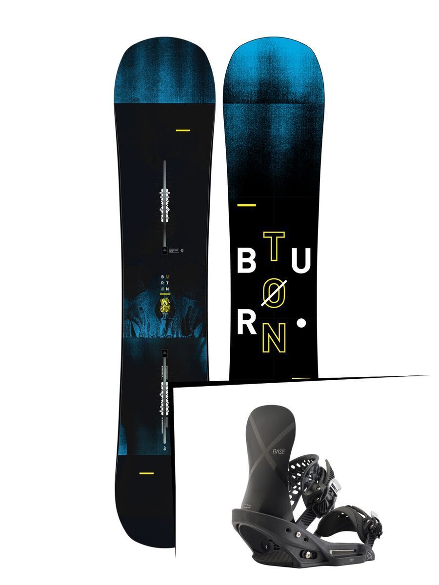Set: Burton Instigator Wide 2019 + Burton X-Base EST black - Bild 1