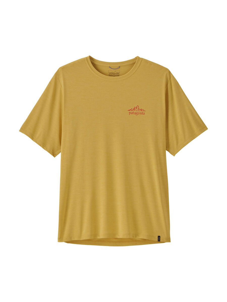 Patagonia Men's Cap Cool Daily Shirt - Cloud Crag, limestone yellow/light limestone yellow x-dye - Bild 1