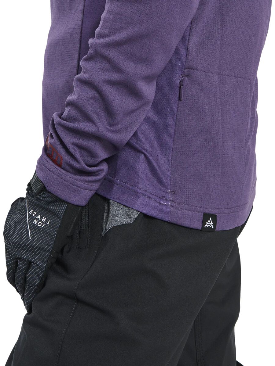 ION MTB Jersey Traze Long Sleeve Women, dark-purple - Bild 5