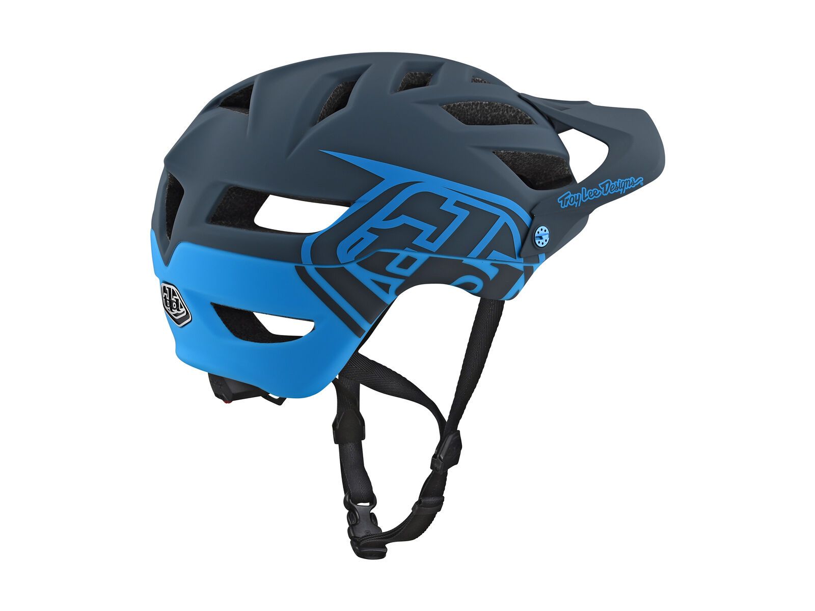 TroyLee Designs A1 Drone Helmet, gray/ocean - Bild 3