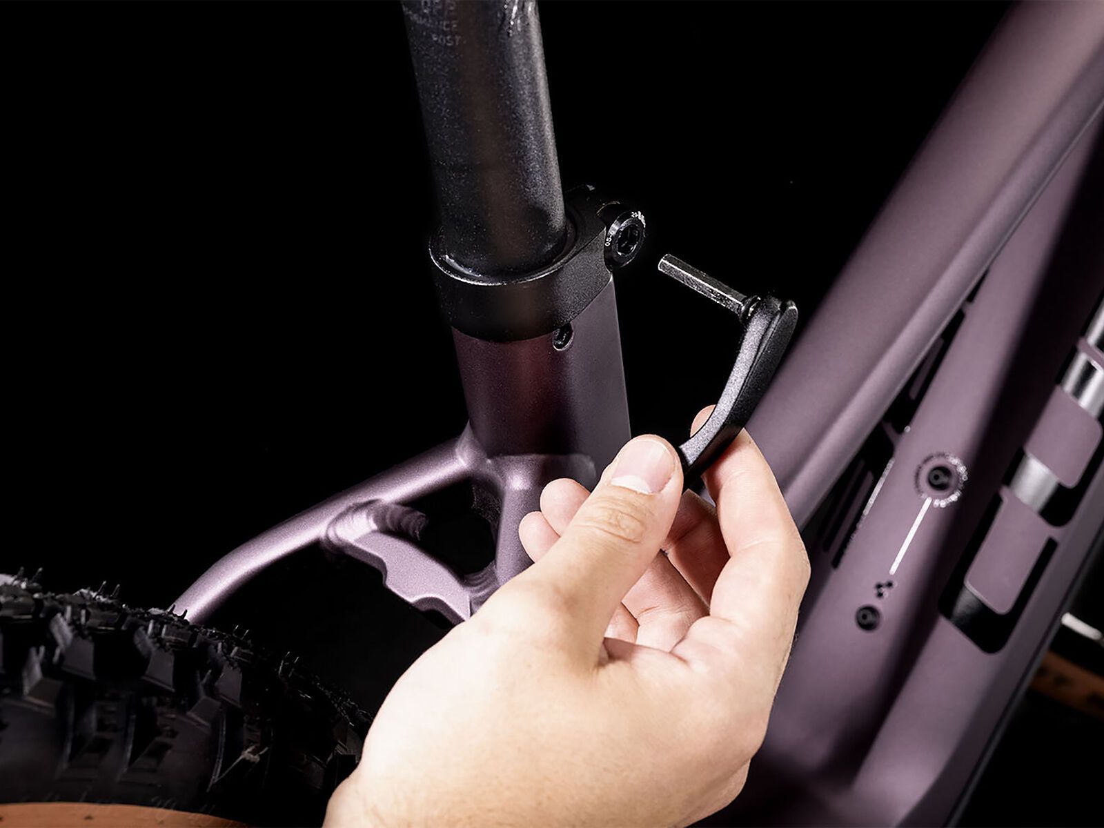 Cube Reaction Hybrid EXC 750 29 Trapeze, smokylilac´n´black - Bild 4