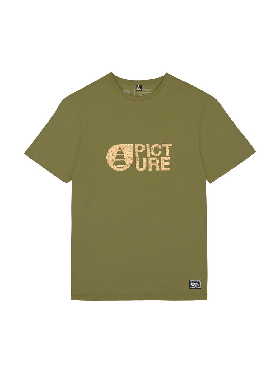 Picture Basement Cork Tee, army green - Bild 1