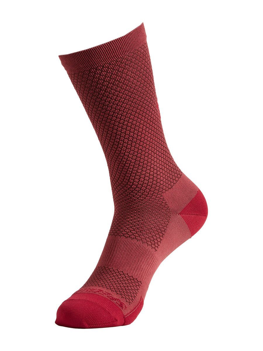Specialized Hydrogen Vent Tall Sock, maroon - Bild 1