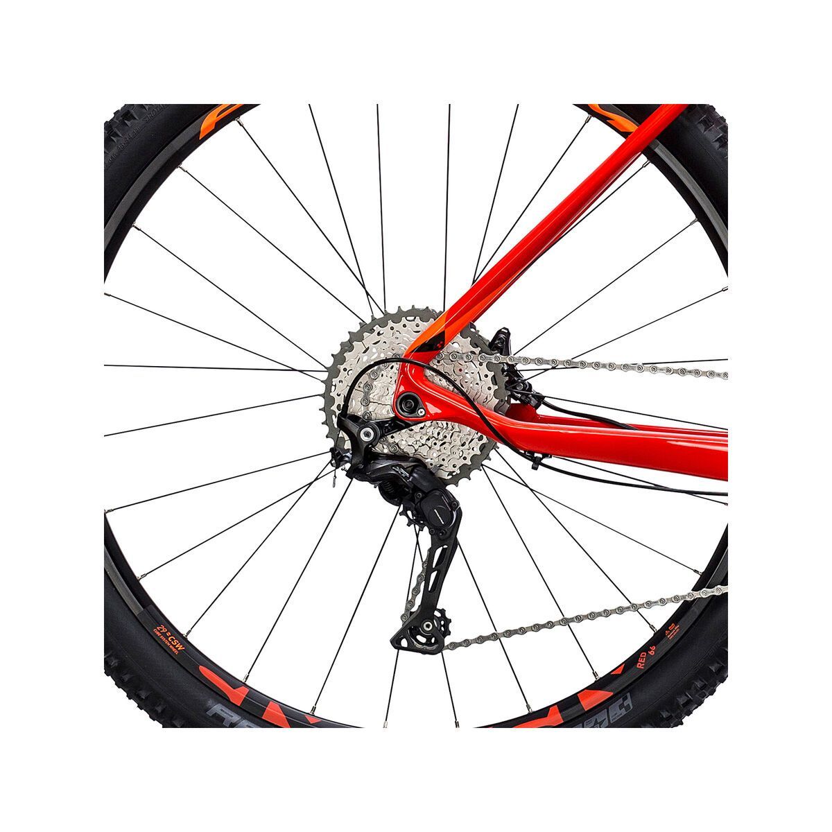 Cube Reaction GTC SL 29, red´n´flashorange - Bild 4