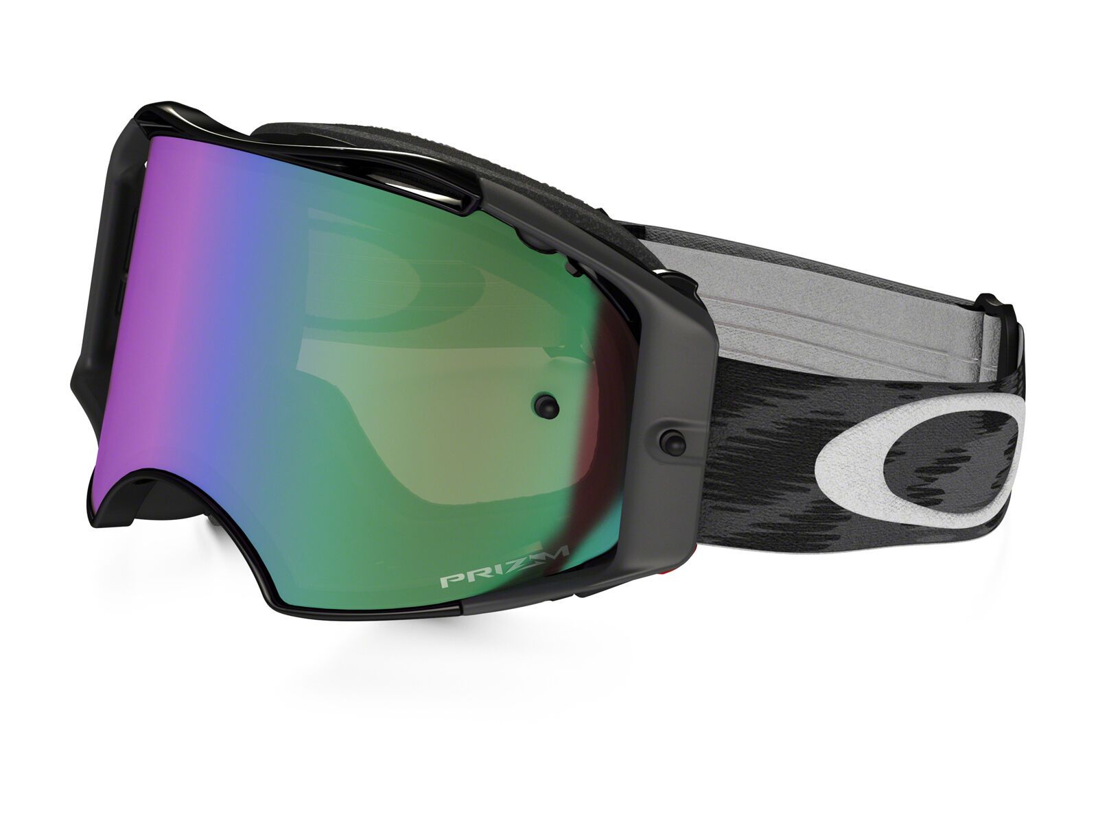 Oakley Airbrake MX Prizm, jet black/Lens: prizm mx jade - Bild 2