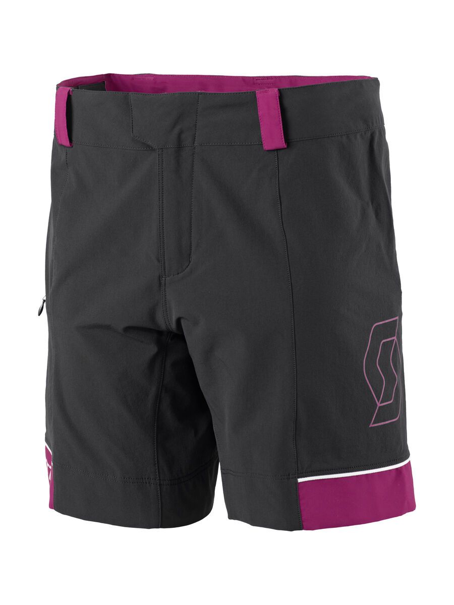 Scott Womens Endurance 10 ls/fit Shorts, black/berry purple - Bild 1