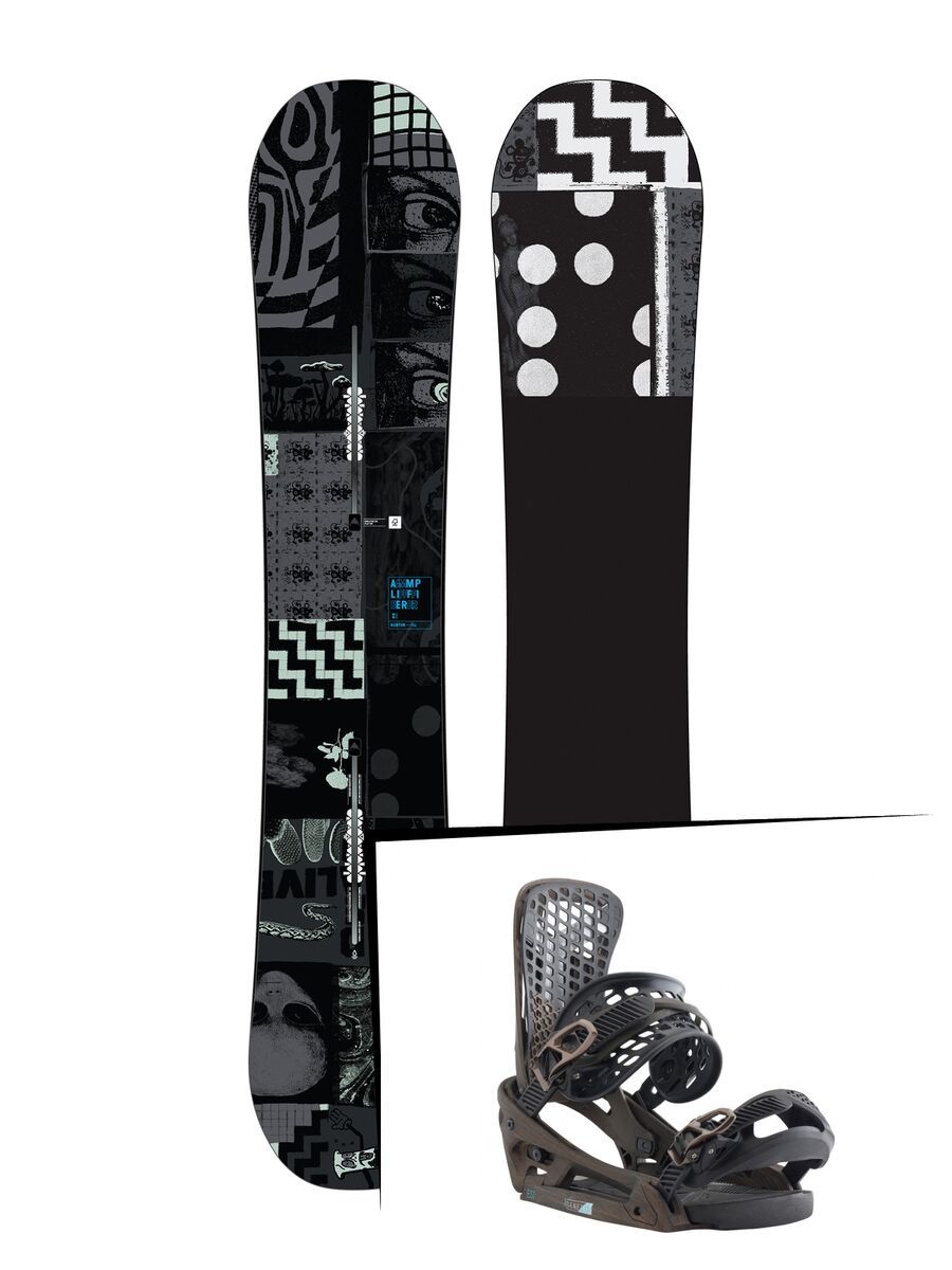 Set: Burton Amplifier 2019 +  Genesis EST (1930978S) - Bild 1