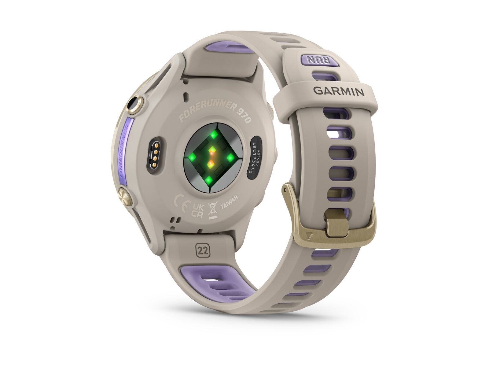 Garmin Forerunner 970, gray/softgold titan - Bild 6