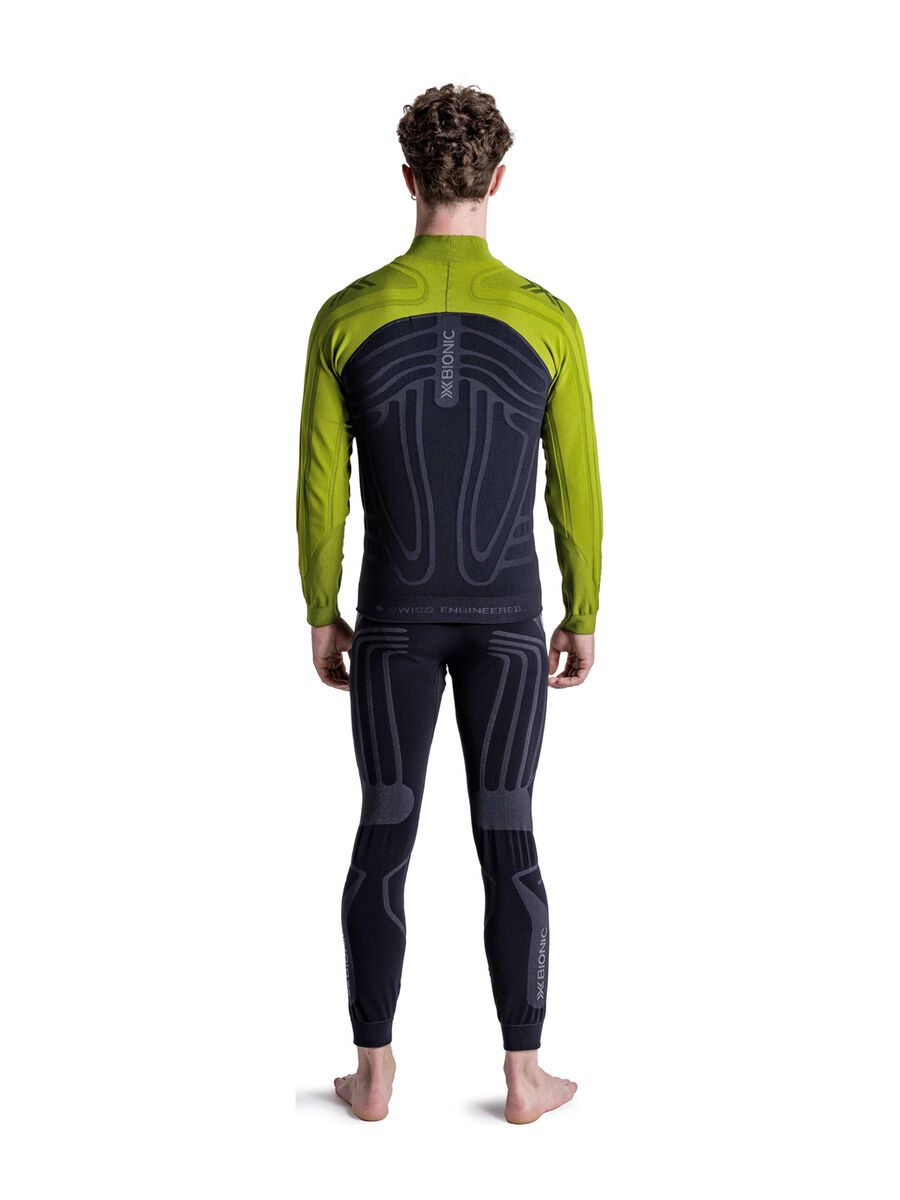 X-Bionic Heatloop Shirt LS Men, moss green/x black - Bild 5