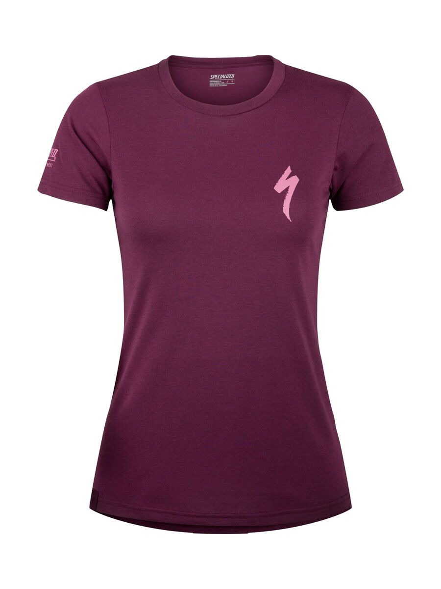 Specialized Women's S-Logo T-Shirt, cast berry - Bild 2