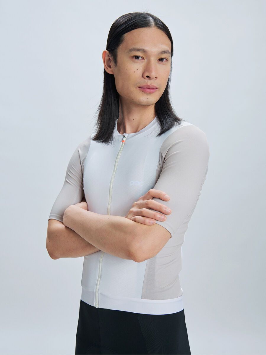 POC M's Cadence Jersey, okenite off-white - Bild 3