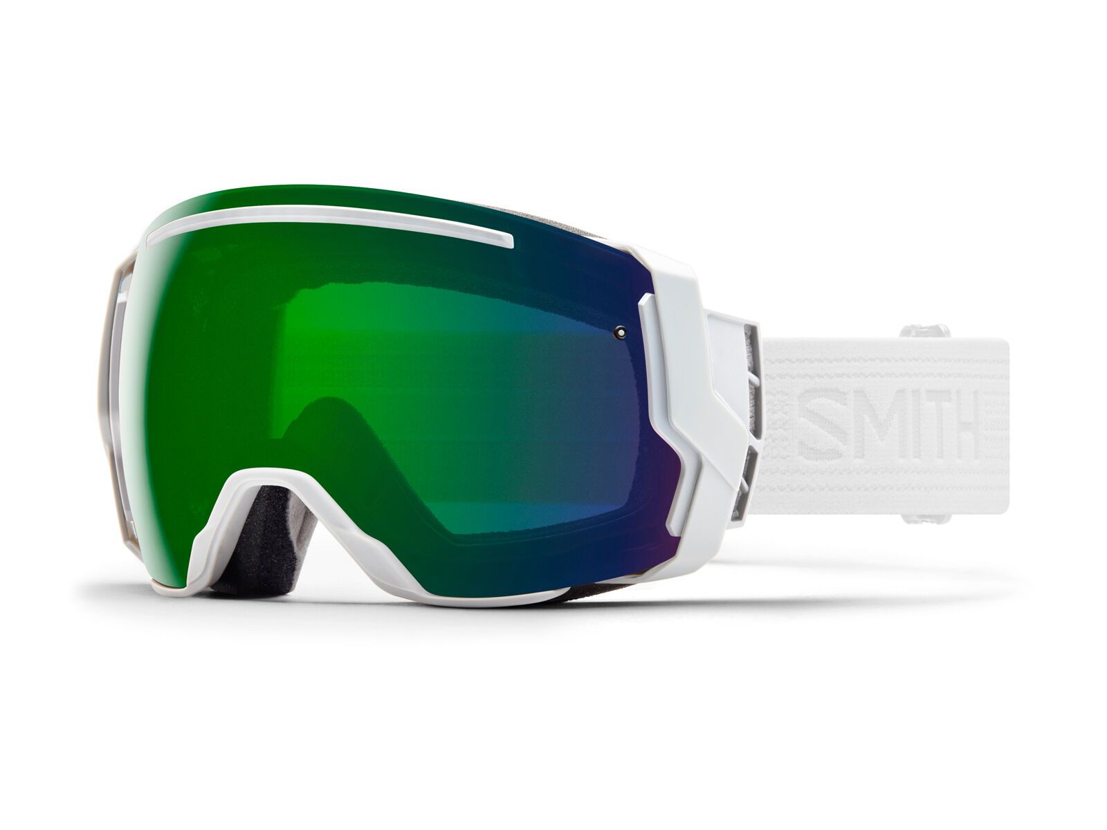 Smith I/O 7 inkl. Wechselscheibe, whiteout/Lens: everyday green mirror chromapop/storm rose flash - Bild 1