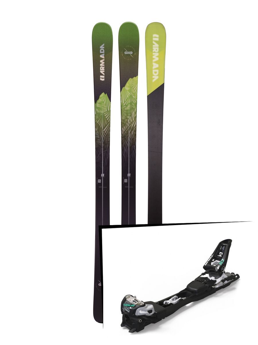 Set: Armada Invictus 85 2019 + Marker F10 Tour black/white - Bild 1