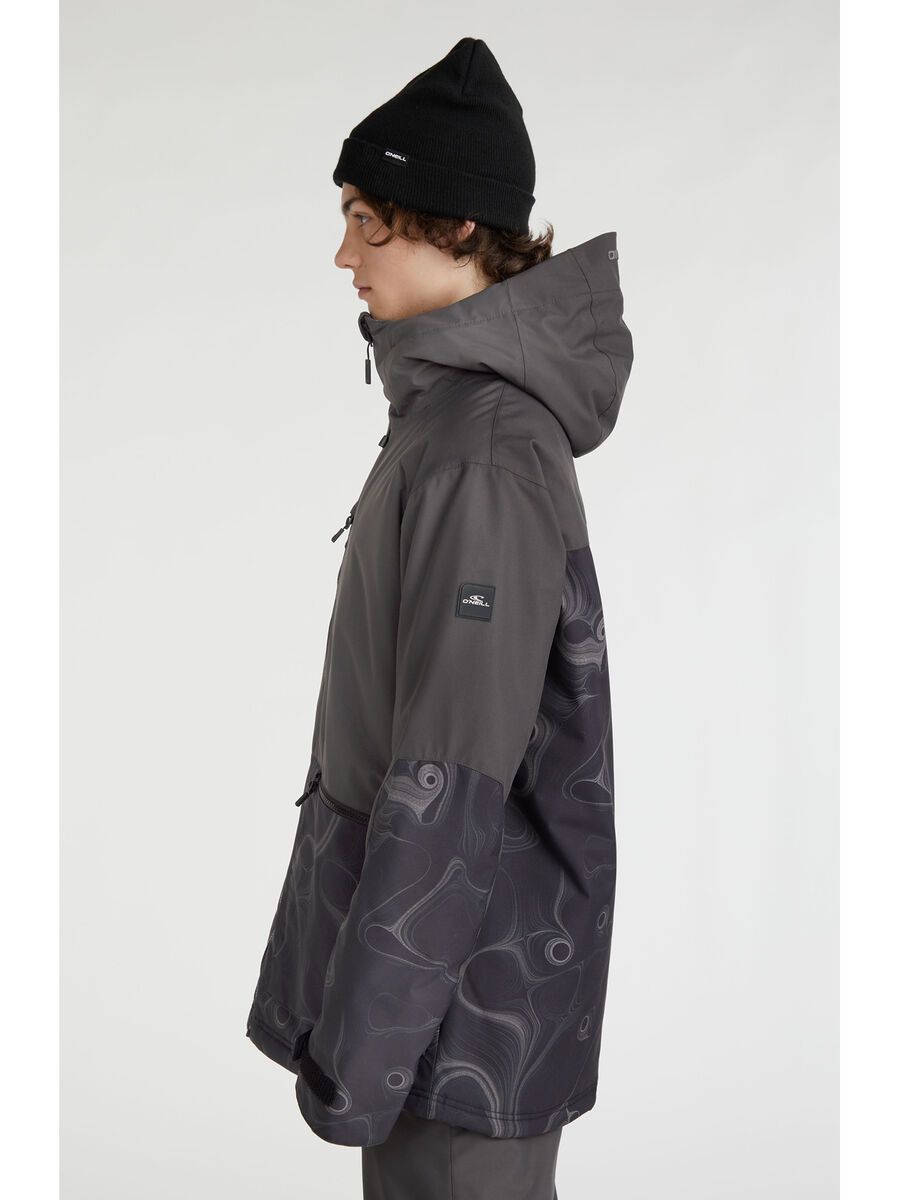 O’Neill Texture Jacket, black out colour block - Bild 4