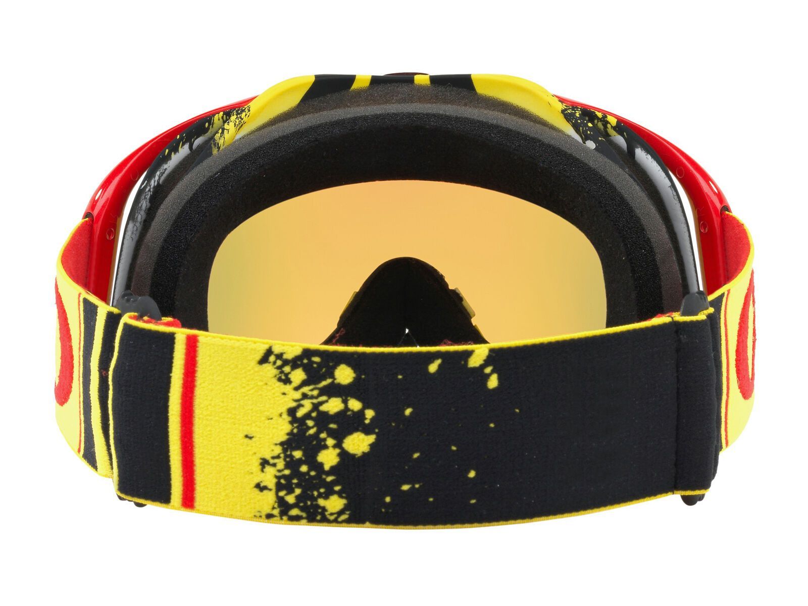Oakley Crowbar MX inkl. Wechselscheibe, pinned race yellow red/Lens: fire iridium & clear - Bild 4