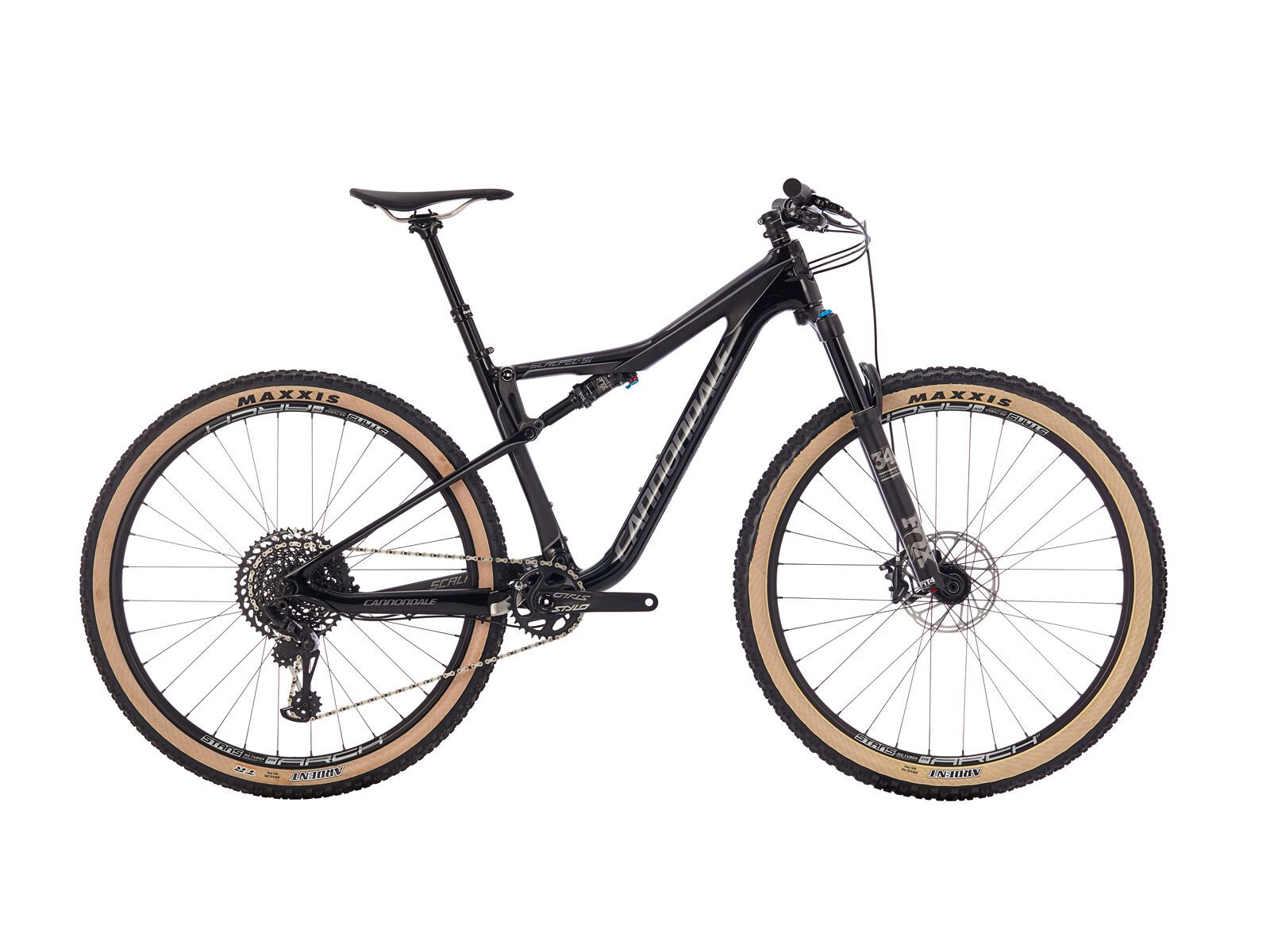 Cannondale Scalpel-Si Carbon SE 2 27.5, jet black w/ charcoal gray - gloss/matte (GRY) - Bild 1