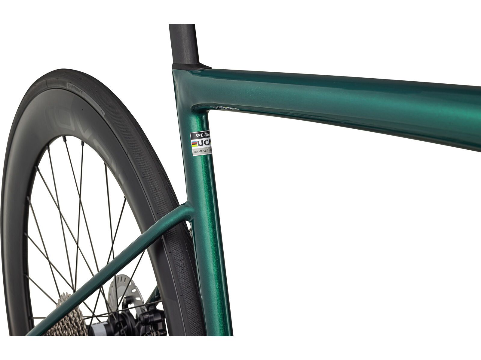 Specialized Tarmac SL8 Pro - Shimano Ultegra Di2, pine green metallic/white - Bild 6
