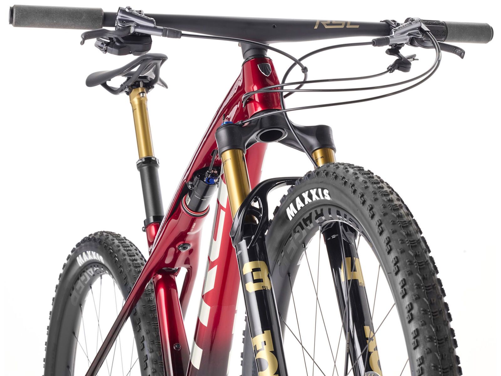 Trek Supercaliber SLR 9.9 XTR Di2 Gen 2, red smoke/drizzle - Bild 3