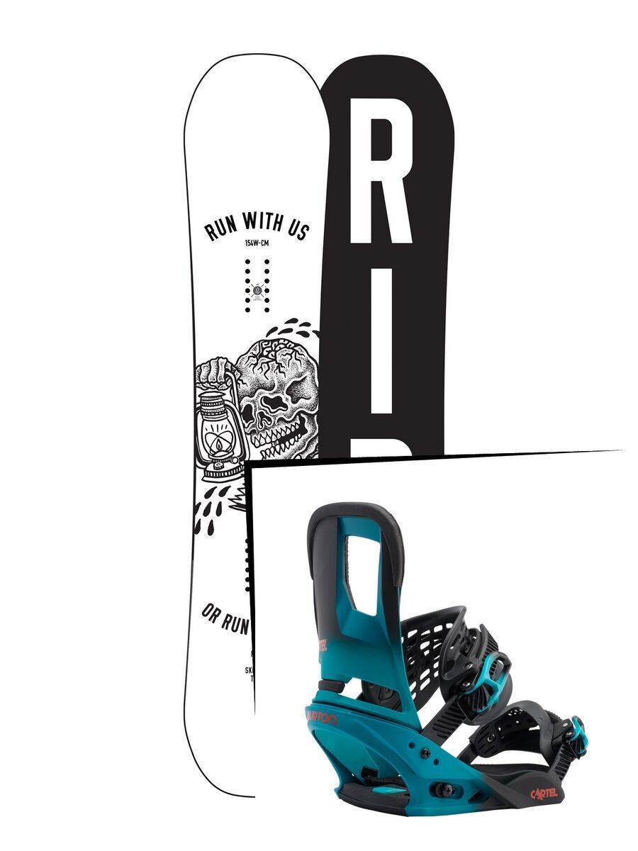 Set: Ride Burnout 2017 + Burton Cartel (1712703S) - Bild 1