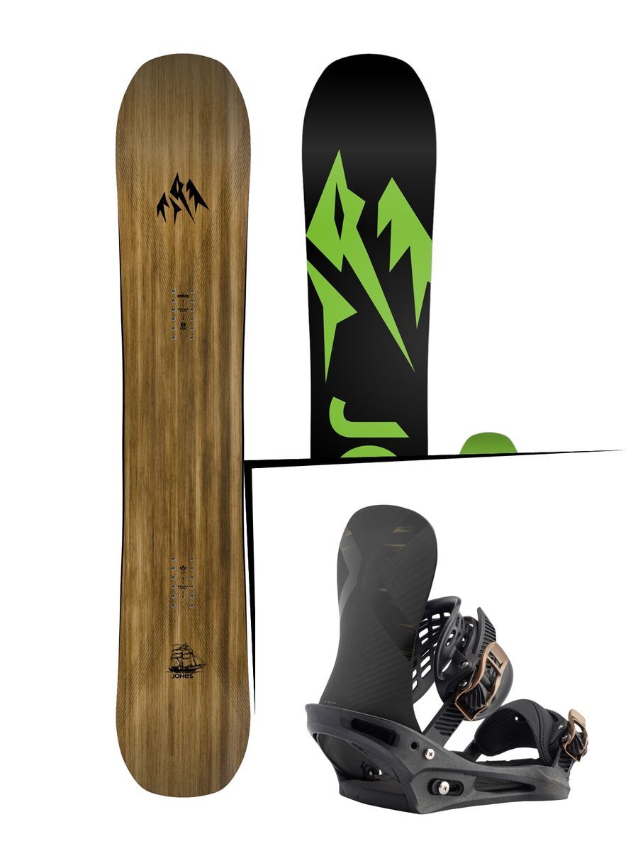 Set: Jones Flagship 2017 + Burton X-Base (1712954S) - Bild 1