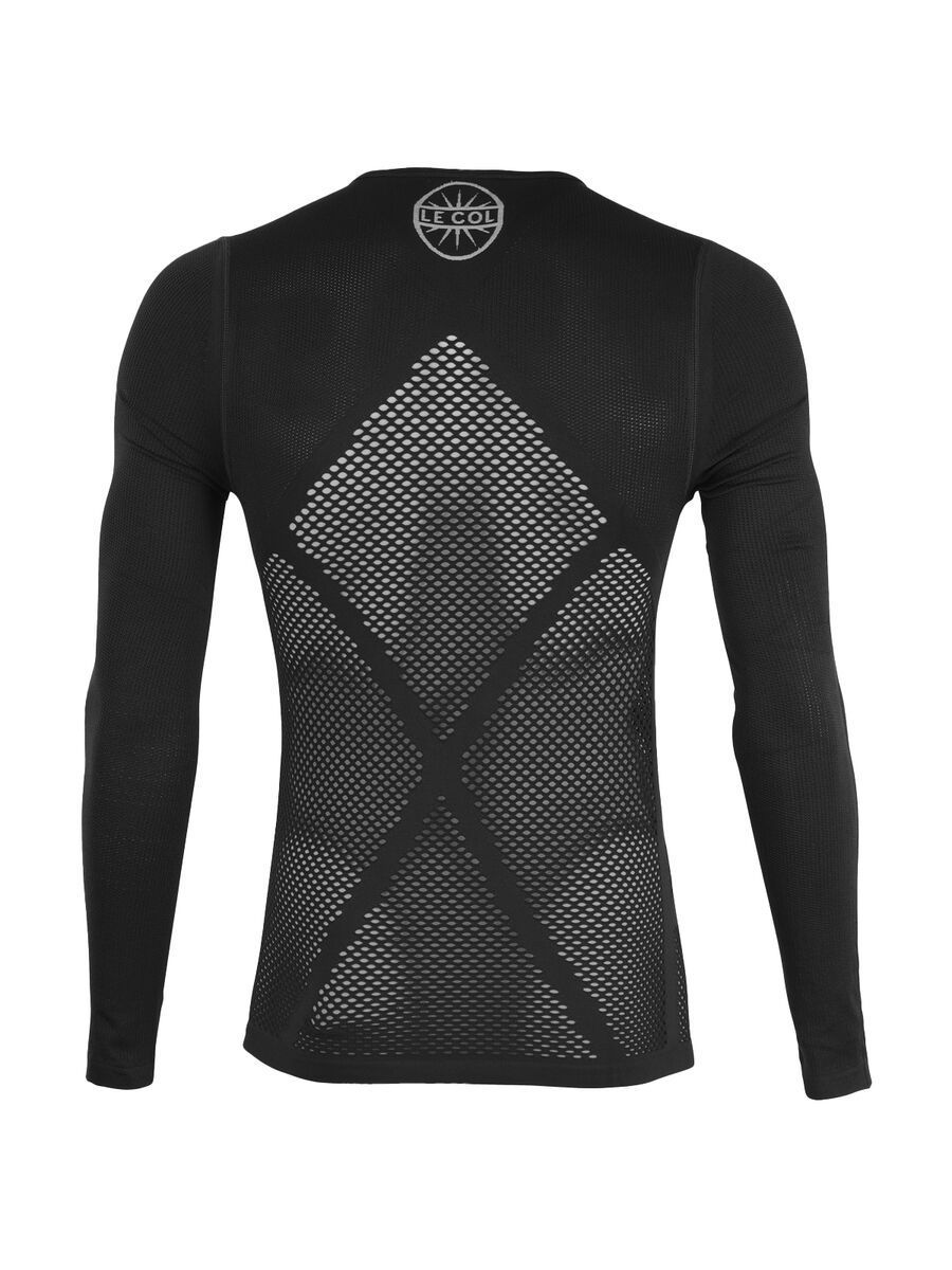 Le Col Unisex Pro Mesh Long Sleeve Base Layer, black - Bild 3