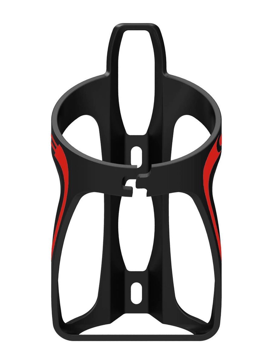 Cube Flaschenhalter HPP, matt schwarz/neon rot - Bild 2