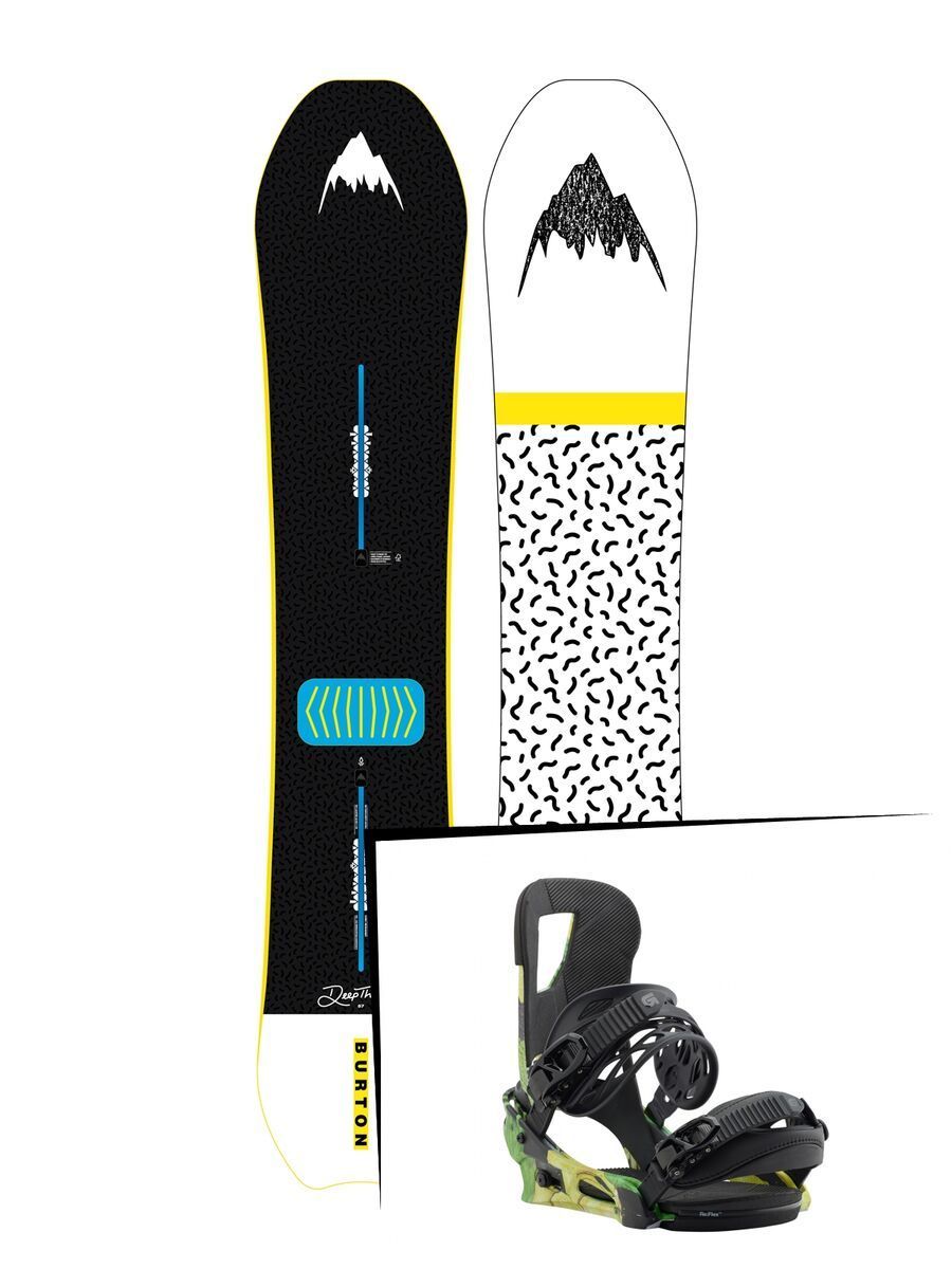 Set: Burton Deep Thinker 2019 +  Cartel (1930909S) - Bild 1