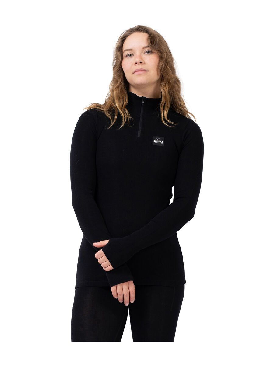 Eivy Journey Merino Wool Rib Top, black - Bild 3