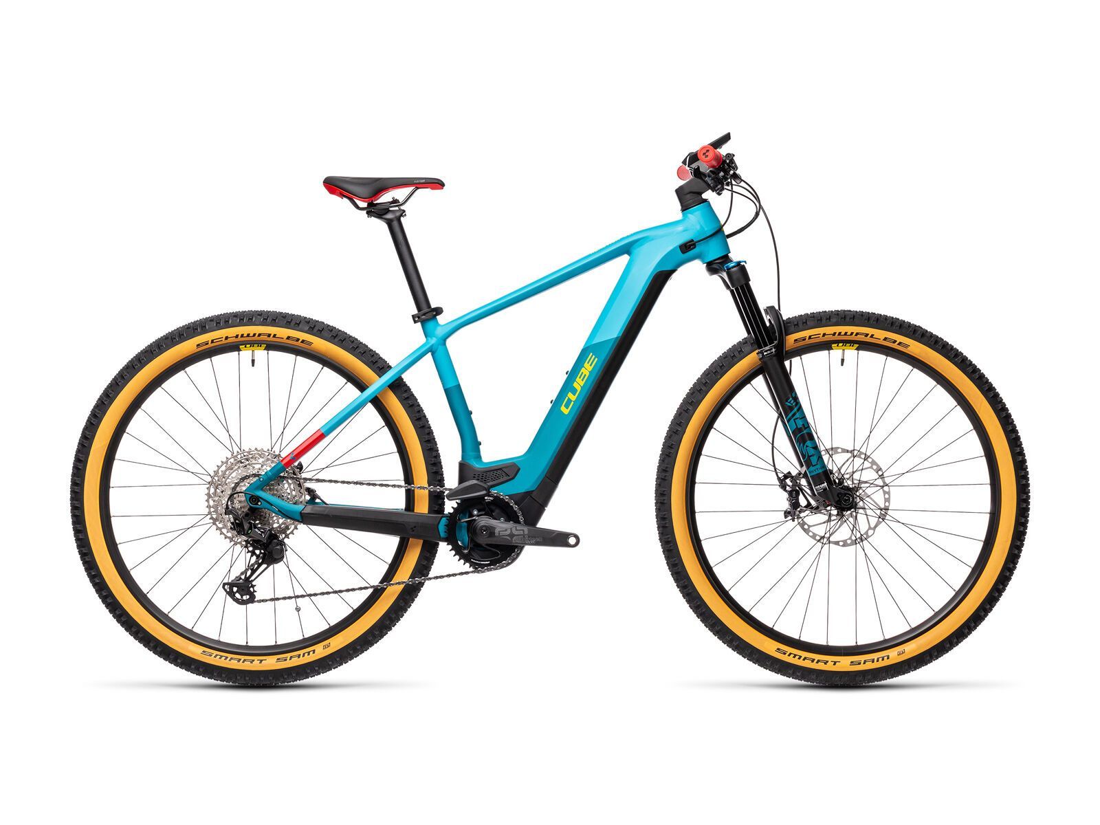 Cube Reaction Hybrid SLT 625 29, petrol´n´peach - Bild 1